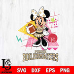 Purdue Boilermakers Minnie Mouse Sport SVG DXF EPS PNG FILE, NCAA File Cut,Digital Download,Instant Download