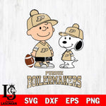 Purdue Boilermakers Peanuts Snoopy Friends Football SVG DXF EPS PNG FILE,Snoopy File Cut, NCAA Digital Download,Instant Download,Christmas Silhouette
