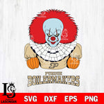 Purdue Boilermakers Pennywise Horror Sport 3 Svg Eps Dxf Png File, Digital Download