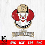 Purdue Boilermakers Pennywise Horror Sport 4 Svg Eps Dxf Png File, Digital Download
