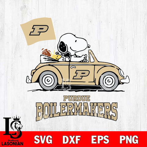 Purdue Boilermakers Snoopy Sport 5 Svg Eps Dxf Png File, Digital Download