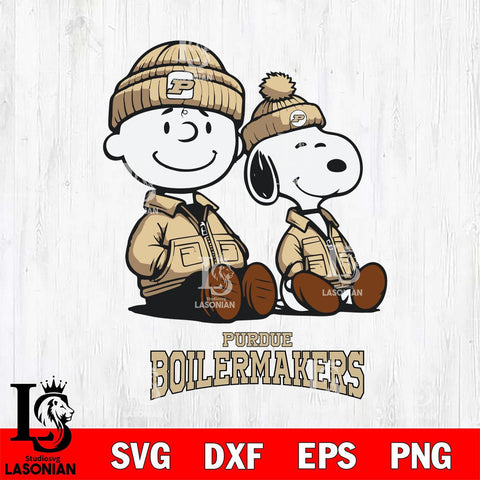 Purdue Boilermakers Snoopy Sport 6 Svg Eps Dxf Png File, Digital Download