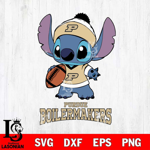 Purdue Boilermakers Stitch Disney, Svg Eps Dxf Png File, Digital Download