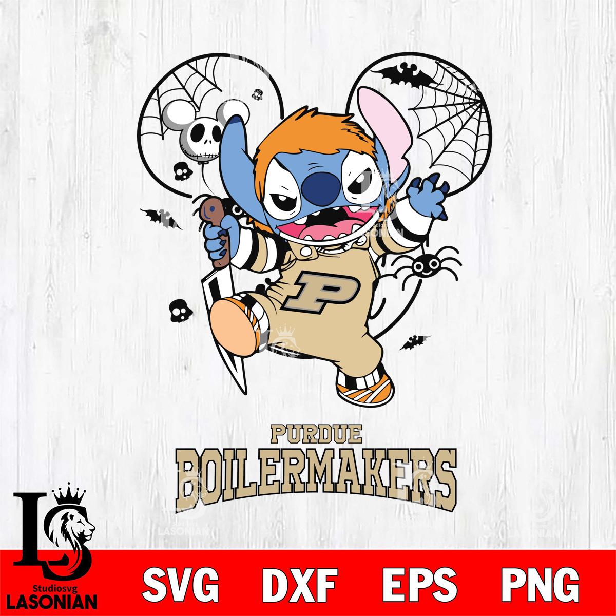 Purdue Boilermakers Stitch Michael Halloween – lasoniansvg