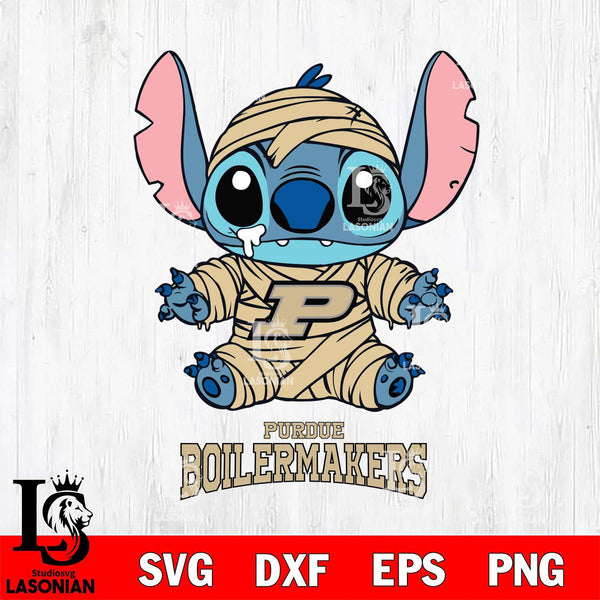 Purdue Boilermakers Stitch Mummy – lasoniansvg