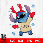 Purdue Boilermakers Stitch Santa Christmas Svg Eps Dxf Png File, Digital Download, Instant Download