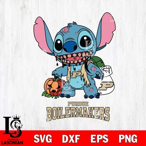 Purdue Boilermakers Stitch Zombie Svg Eps Dxf Png File, NCAA svg, Digital Download, Instant Download