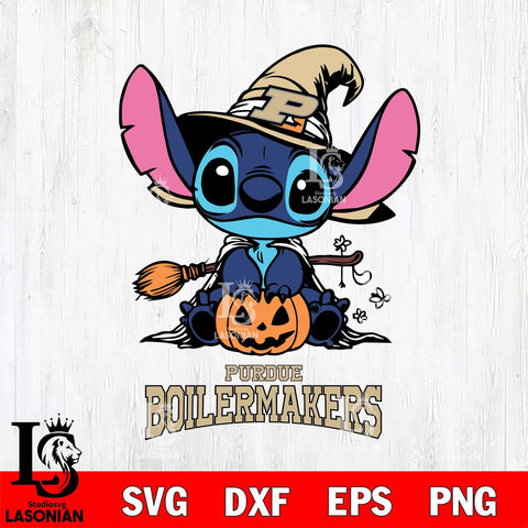 Purdue Boilermakers Stitch witch Svg Eps Dxf Png File, NCAA svg, Digital Download, Instant Download