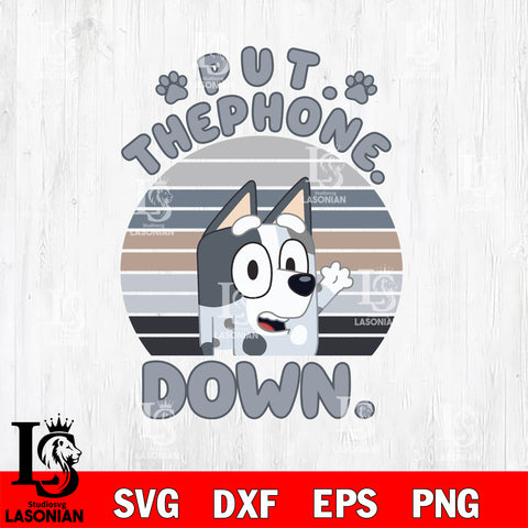 Put Thephone Down Svg Eps Dxf Png File, Digital Download, Instant Download