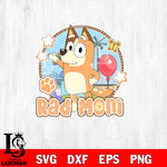 Rad mom bingo Svg Eps Dxf Png File, Digital Download, Instant Download