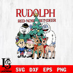 Rudolph the Red-Nosed Reindeer Christmas svg, Christmas svg Svg Eps Dxf Png File,Christmas Svg Files,Digital Download ,Instant Download