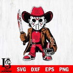 Rutgers Scarlet Knights Jason Voorhees Horror Svg Eps Dxf Png File, NCAA svg, Digital Download, Instant Download
