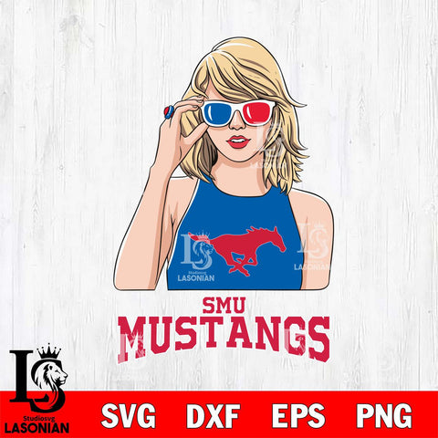 SMU Mustangs And Taylor Swift Fan Svg Eps Dxf Png File, Digital Download, Instant Download
