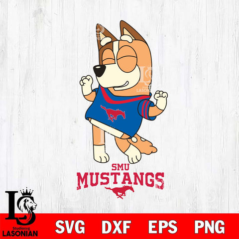 SMU Mustangs Chilli Dance Sport Svg Eps Dxf Png File, Digital Download, Instant Download