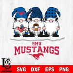 SMU Mustangs Gnomes Coffee Svg Eps Dxf Png File, Digital Download, Instant Download