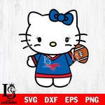 SMU Mustangs Hello Kitty sport 7 Svg Eps Dxf Png File, NCAA svg, Digital Download, Instant Download