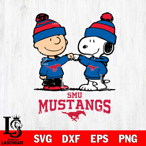 SMU Mustangs Snoopy Sport 9 Svg Eps Dxf Png File, Digital Download