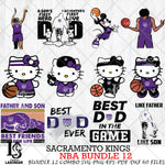 Sacramento Kings NBA Bundle 12 Svg Eps Dxf Png File, Digital Download, Instant Download