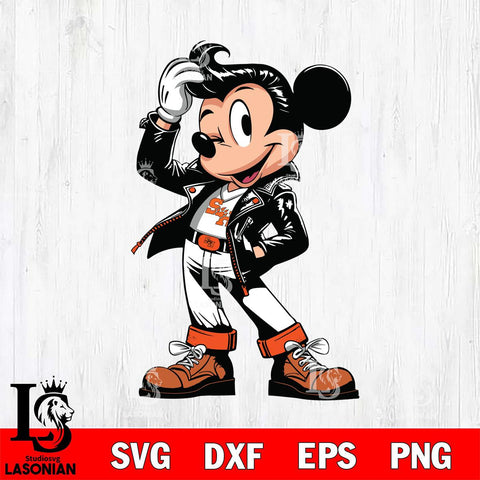 Sam Houston Bearkats Handsome Mickey Mouse Svg Eps Dxf Png File, Digital Download, Instant Download