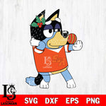 Sam Houston Bearkats Bandit Heeler Christmas Svg Eps Dxf Png File, Digital Download, Instant Download