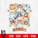 Sam Houston Bearkats Bluey Halloween Sport Svg Eps Dxf Png File, Digital Download, Instant Download