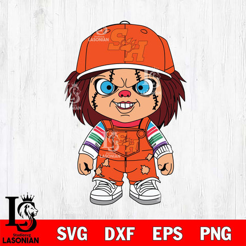Sam Houston Bearkats Chucky Football Horror Halloween Svg Eps Dxf Png File, NCAA svg, Digital Download, Instant Download