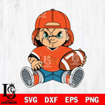 Sam Houston Bearkats Chucky Horror 3 Svg Eps Dxf Png File, NCAA svg, Digital Download, Instant Download