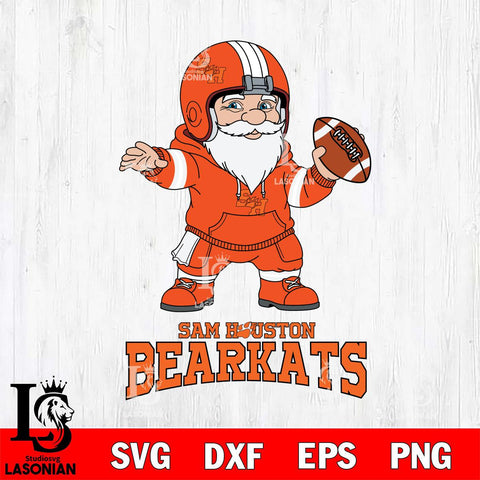 Sam Houston Bearkats Gnome football player File Cut, NCAA SVG, Digital Download , Criucut , Silhouette