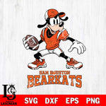 Sam Houston Bearkats Goofy Disney, Svg Eps Dxf Png File, Digital Download