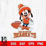 Sam Houston Bearkats Goofy Football SVG DXF EPS PNG FILE,NCAA svg ,Football Digital Download,Instant Download, Silhouette