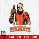 Sam Houston Bearkats Jason Voorhees 6 Svg Eps Dxf Png File, Digital Download