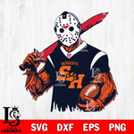 Sam Houston Bearkats Jason Voorhees Horror 11 Svg Eps Dxf Png File, NCAA svg, Digital Download, Instant Download