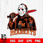 Sam Houston Bearkats Jason Voorhees Horror 12 Svg Eps Dxf Png File, NCAA svg, Digital Download, Instant Download