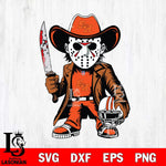 Sam Houston Bearkats Jason Voorhees Horror Svg Eps Dxf Png File, NCAA svg, Digital Download, Instant Download