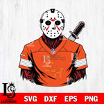 Sam Houston Bearkats Jason Voorhees Horror 4 Svg Eps Dxf Png File, NCAA svg, Digital Download, Instant Download