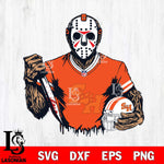 Sam Houston Bearkats Jason Voorhees Horror 5 Svg Eps Dxf Png File, NCAA svg, Digital Download, Instant Download