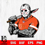Sam Houston Bearkats Jason Voorhees Horror 6 Svg Eps Dxf Png File, NCAA svg, Digital Download, Instant Download