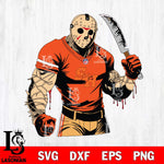 Sam Houston Bearkats Jason Voorhees Horror 8 Svg Eps Dxf Png File, NCAA svg, Digital Download, Instant Download
