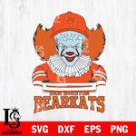 Sam Houston Bearkats Pennywise Horror Sport 2 Svg Eps Dxf Png File, Digital Download