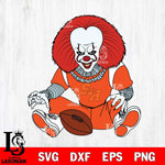 Sam Houston Bearkats Pennywise Horror Sport 6 Svg Eps Dxf Png File, Digital Download