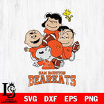 Sam Houston Bearkats Snoopy Sport 4 Svg Eps Dxf Png File, Digital Download