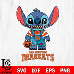 Sam Houston Bearkats Stitch Horror Halloween Svg Eps Dxf Png File, NCAA svg, Digital Download, Instant Download