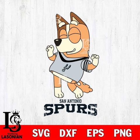 San Antonio Spurs Chilli Dance Sport Svg Eps Dxf Png File, Digital Download, Instant Download