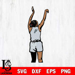 San Antonio Spurs Girl Basketball Svg Eps Dxf Png File, Digital Download, Instant Download