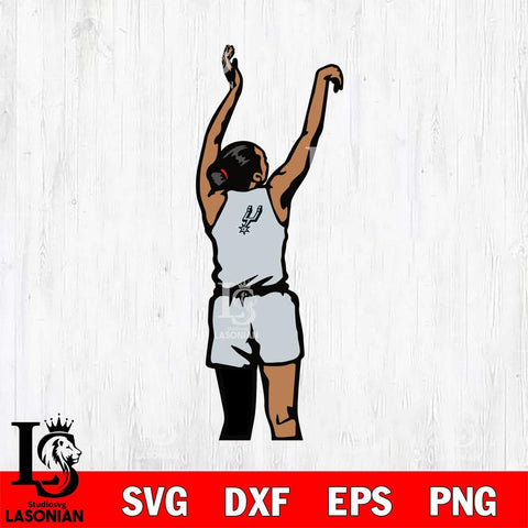 San Antonio Spurs Girl Basketball Svg Eps Dxf Png File, Digital Download, Instant Download