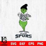 San Antonio Spurs Grinch Leopard Coffee Svg Eps Dxf Png File, Digital Download, Instant Download