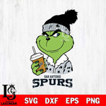 San Antonio Spurs Grinch hat Svg Eps Dxf Png File, Digital Download, Instant Download