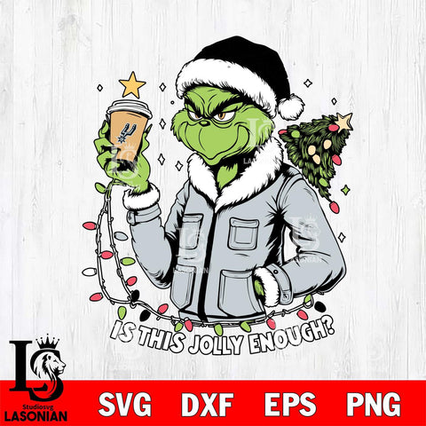 San Antonio Spurs Is This jolly Enough Svg Eps Dxf Png File, Digital Download, Instant Download