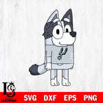 San Antonio Spurs Muffin Bluey sport Svg Eps Dxf Png File, Digital Download, Instant Download