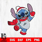 San Antonio Spurs Stitch Disney Christmas Svg Dxf Eps Png file, Digital download,Clipart, Cut Files Cricut , Silhouette